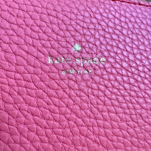 Kate Spade New York Authentic Francisca Large Tote Bag Pink Flamingo Leather - Picture 11 of 11